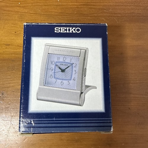 Seiko travel alarm clock - seiko,