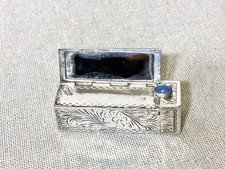 Antique 800 Silver Lipstick