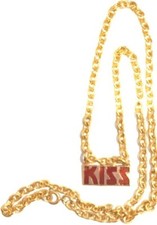 KISS LOGO Necklace 1980 Aucoin