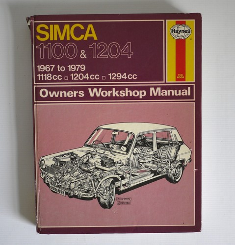Simca 1100 1204 1967 1979 - simca,