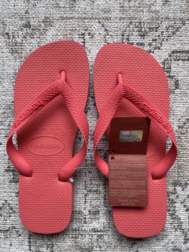 Red havaianas flip flops - flops, size