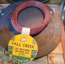 VTG Fall Creek Pure Silk Fly Rod Line In Original spool NOS Unused 20 Yards