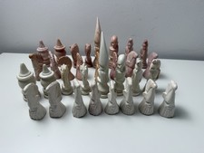 African hand carved - carved, soapstone