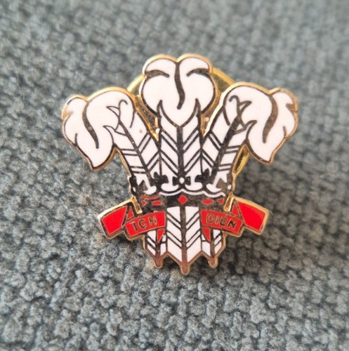 Wales rugby union enamel pin - wales,