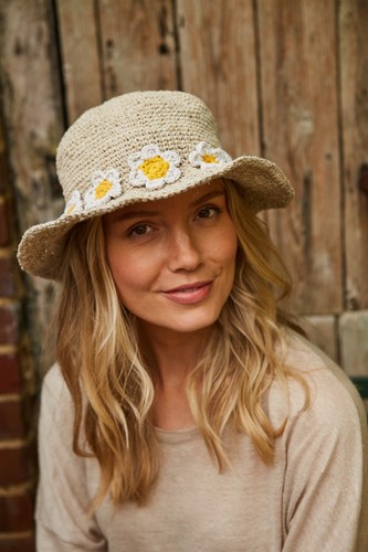 Pachamama hand crocheted hemp - hand,