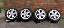 4 x 17" ALLOY WHEELS 225/45R17