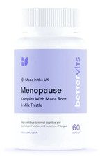 Bettervits Menopause Complex With Maca Root & Milk Thistle. 60 Capsules.