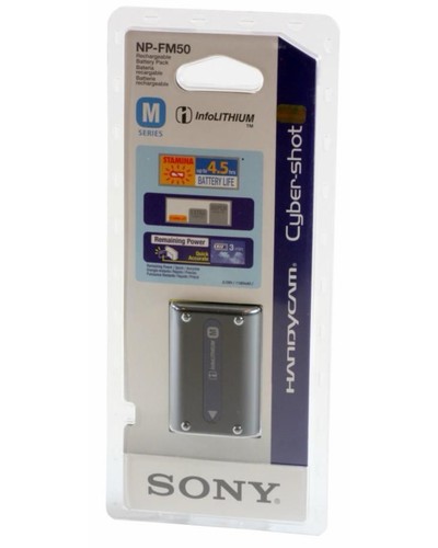 Sony fm50 genuine ion - sony, np-fm50