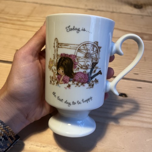 Vintage 70s holly hobbie mug - vintage,