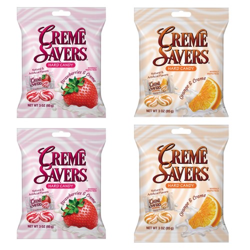 Creme savers strawberries - creme,