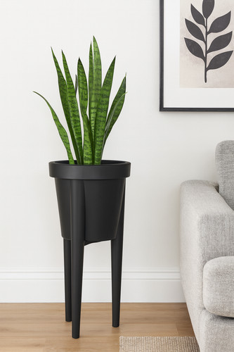 64cm tall plastic plant pot - 64cm,