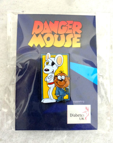 Danger mouse pin badge - mouse,
