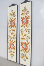 Ceramic Art Nouveau Fireplace Tiles Set of 10 Antique Victorian STYLE Tile