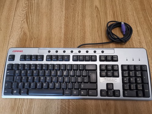 Vintage compaq keyboard model - vintage,
