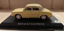 Del Prado 1/43 Scale Renault Dauphine ; Excellent: mounted & unboxed