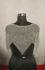 Beautiful look Cosplay Costume Chainmail Aluminum Halloween Chainmail Bra Top