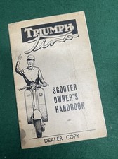 Triumph Tina Owners Handbook