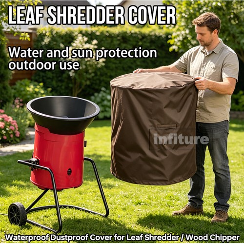Wood chipper shredder - chipper, cover