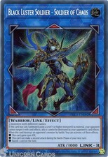 BLC1-EN002 Black Luster Soldier - Soldier of Chaos : Secret Rare Limited Edition