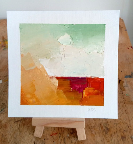 Landscape original oil - landscape,