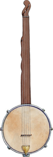 Banjo antique old - antique, classic