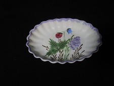 Lovely Vintage Radford Hand Painted Oval Dish Trinket Plate