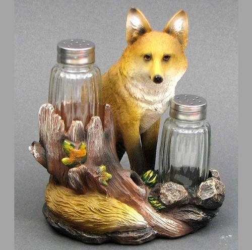 Red fox hiding - fox, a