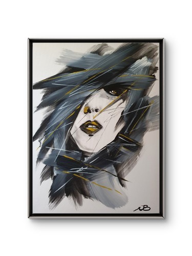 Original acrylic painting - original,