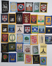 37 x London Regions Boy Scouts District Badges Patches. South Lambeth Woolwich