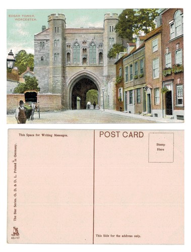 Vintage postcard edgar - -,