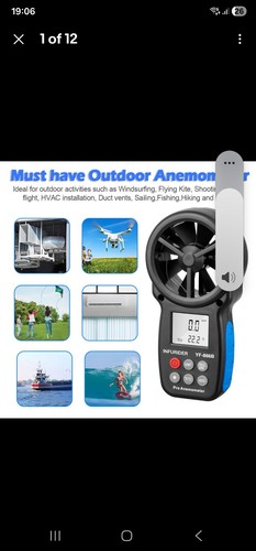 Holdpeak anemometer wind speed - holdpeak,