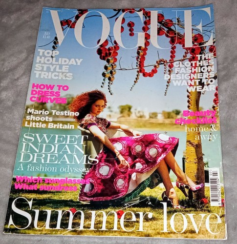 Vogue magazine july 2005 21st - magazine,