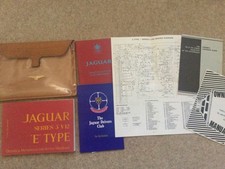 JAGUAR E TYPE S3 V12 HANDBOOK