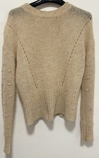 One Grey Day Women’s Lightweight Fluffy Alpaca Merino Blend Jumper Small 