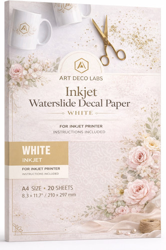 Water slide decal - slide, paper