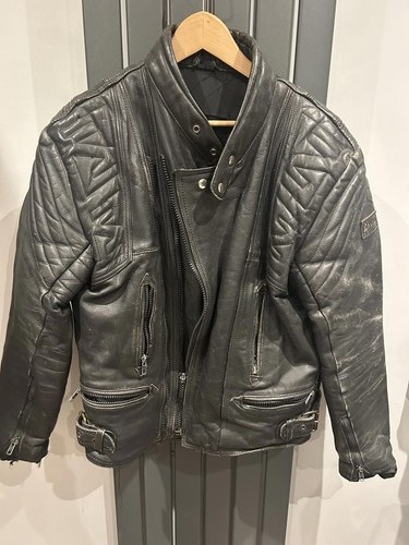 Akito leather motorbike jacket - akito,