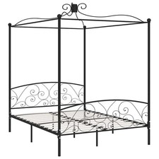 Canopy Bed Frame Metal Bedroom