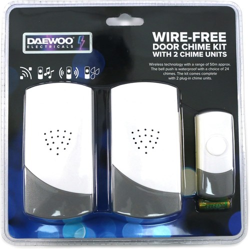 Double wire free - wire-free, chime