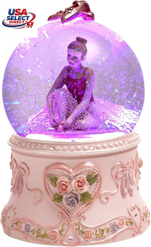 Ballerina snow globe - ballerina,