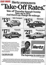 ADVERT for HERTZ Rent-a-Car