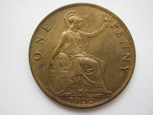1902 low tide penny - 1902, f