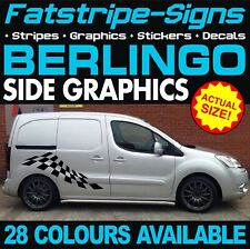 to fit CITROEN BERLINGO GRAPHICS STICKERS STRIPES DECALS L1 L2 DAY VAN CAMPER