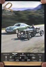 2013 Quail Motorsports Gathering Poster ASTON MARTIN DB4GT ZAGATO 100 Years EXC