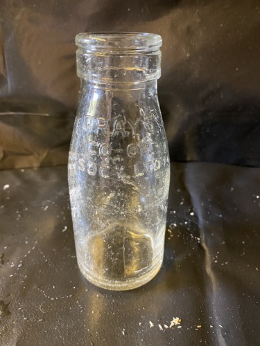 Vintage grays milk bottle - vintage,