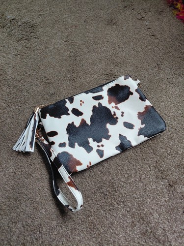 Faux leather dark - brown, cow