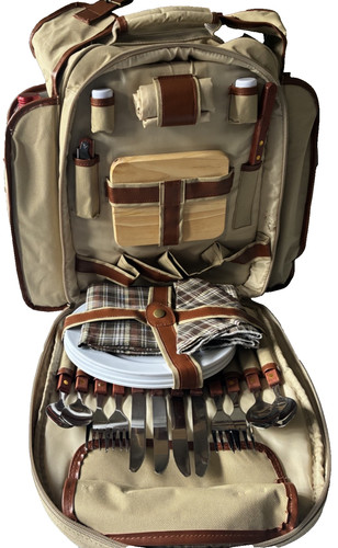 Insulated picnic basket - picnic,