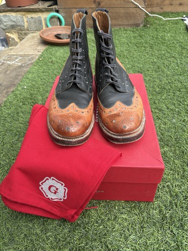 Grenson fred two tone brogue - fred,