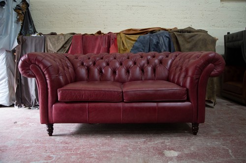 Seater red leather - 3,