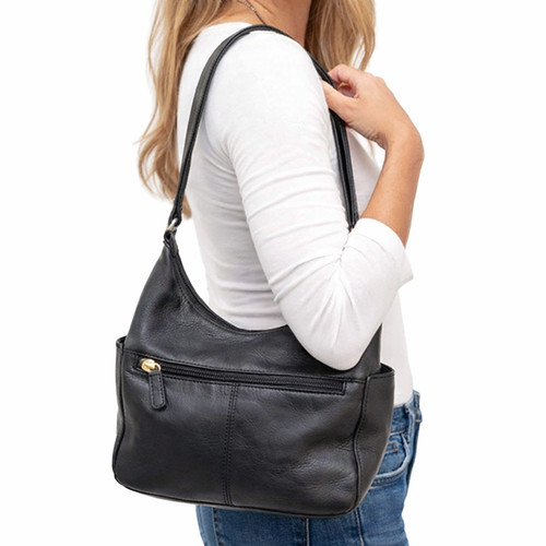 John bay black leather - john’s,
