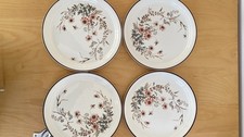 4 x Vintage Arklow Ireland Honey Stone Glenwood Dinner Plates  